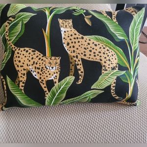 Hand-Sewn, (2)Lovely "Cheetah" Pillows! Length:16 Inches/ Width: 12 Inches
